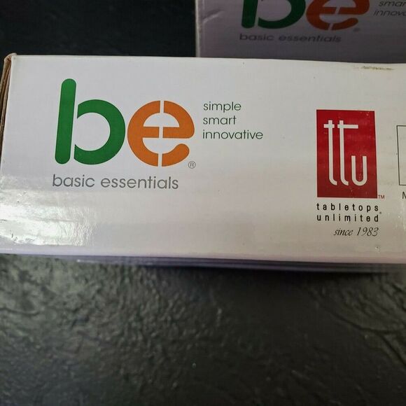 Basic Essentials Set Of 4 White Salad Plates Vitrified Porcelain Restaurant Ware - Picture 3 of 4